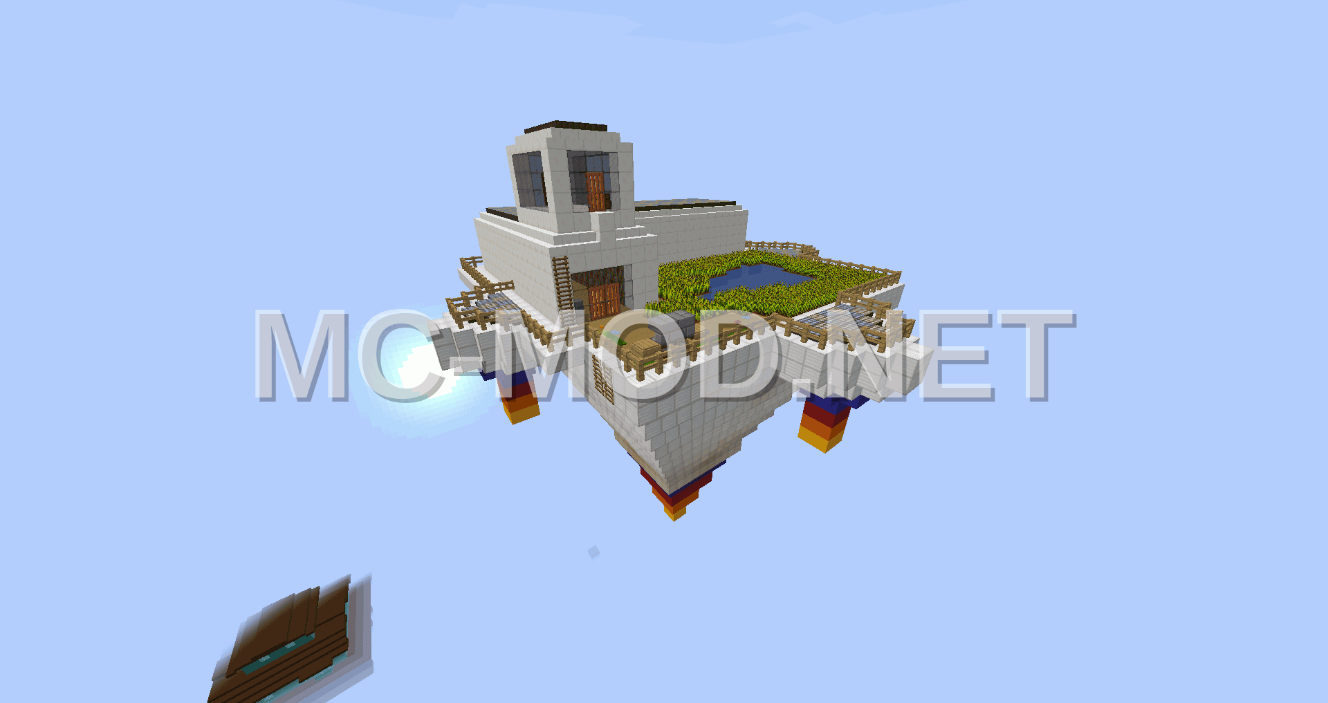 Mechanical Floating Island