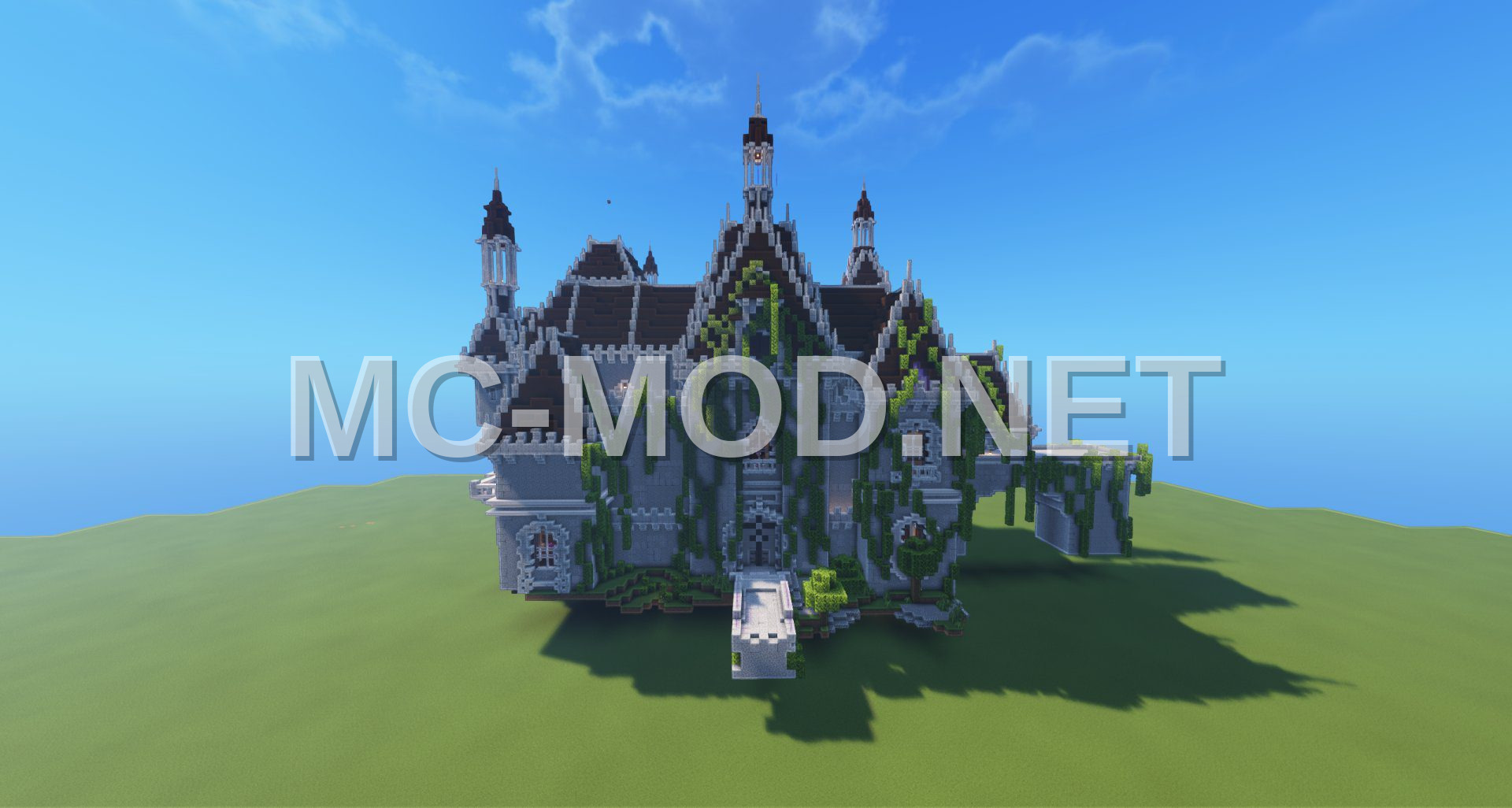 Medieval Castle Garden Structure