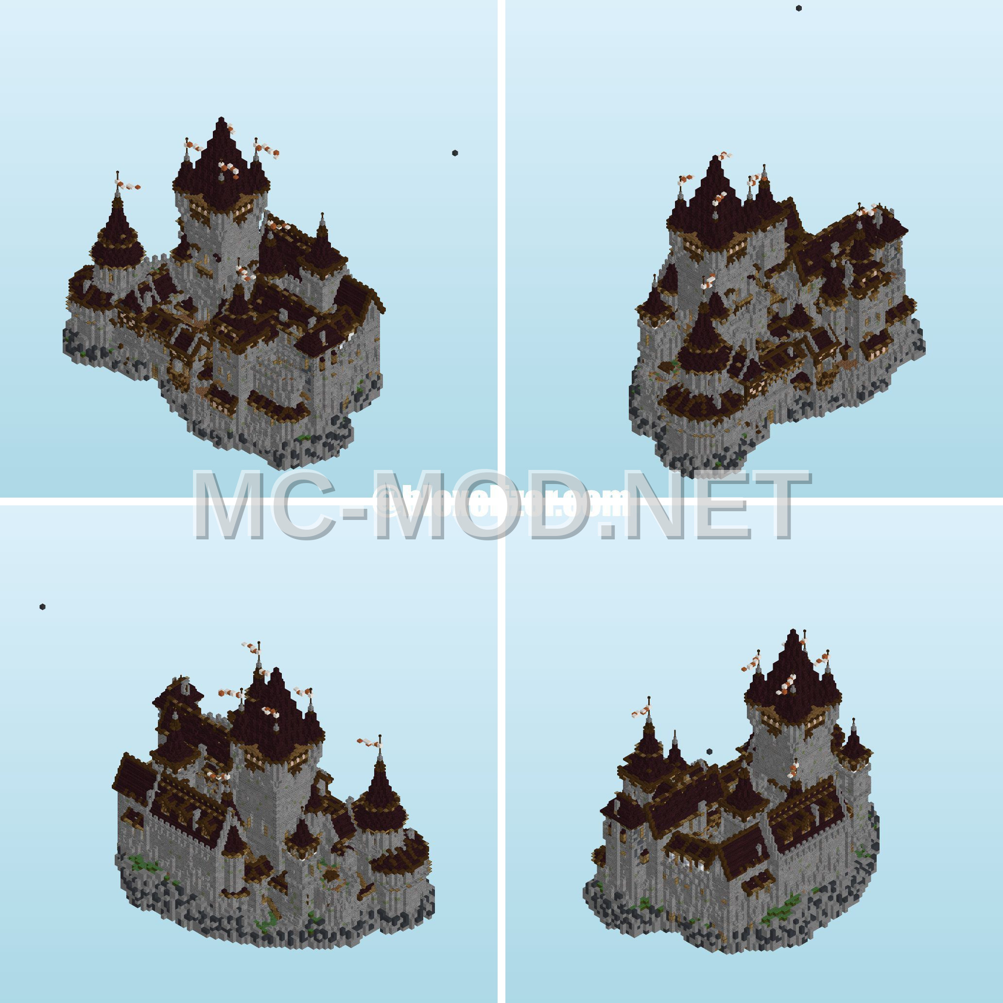 Grand Medieval Castle Keep