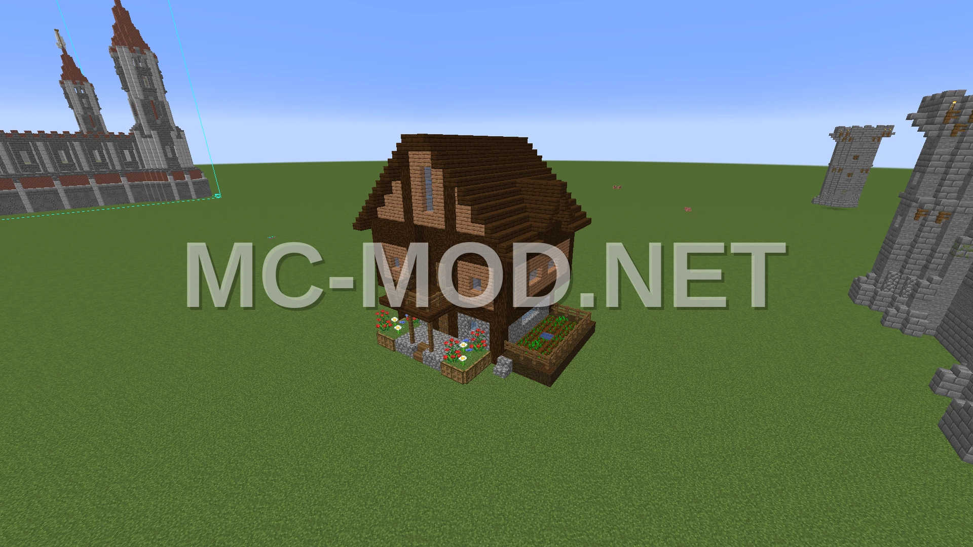 Medieval Fortress Village House