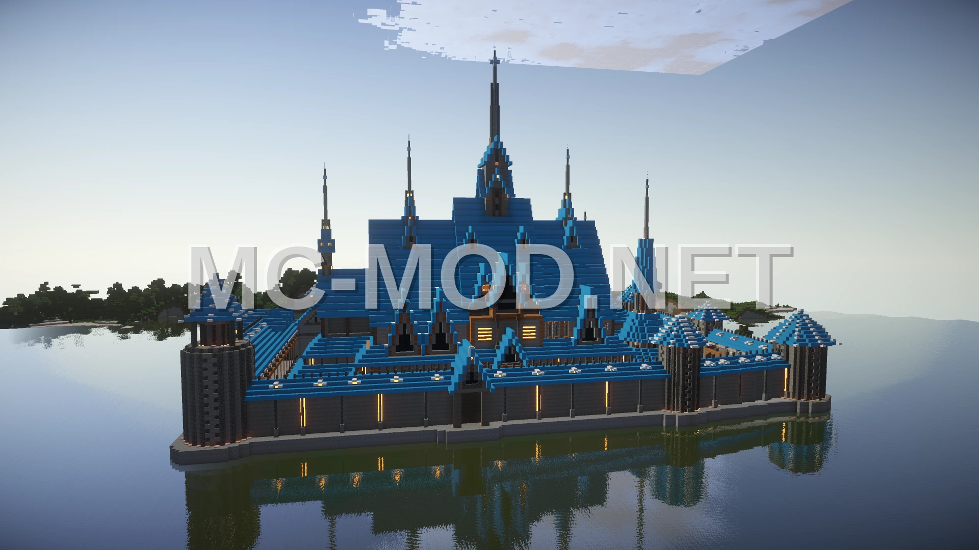 Medieval Frozen Castle Design