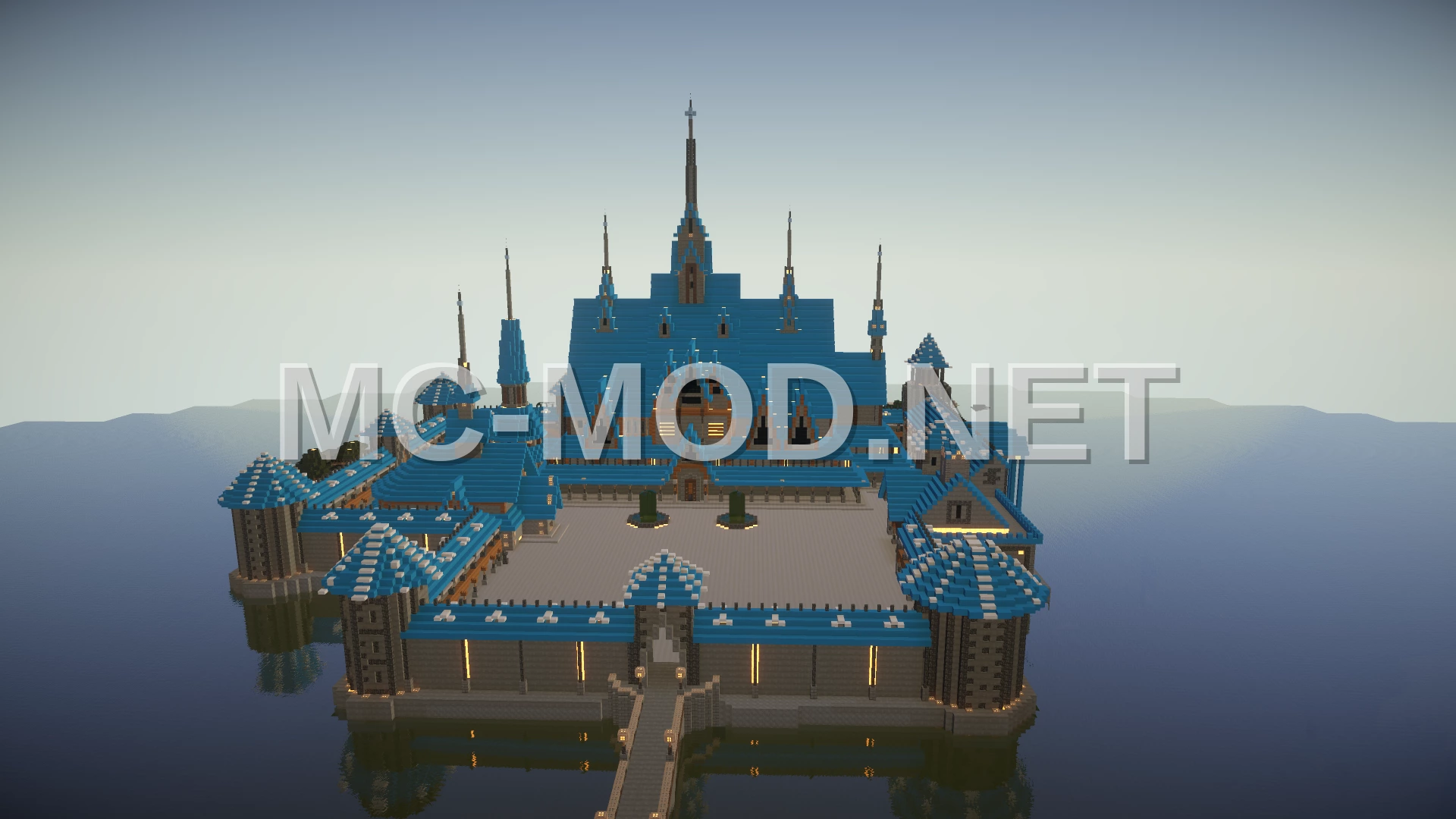 Medieval Frozen Castle Design
