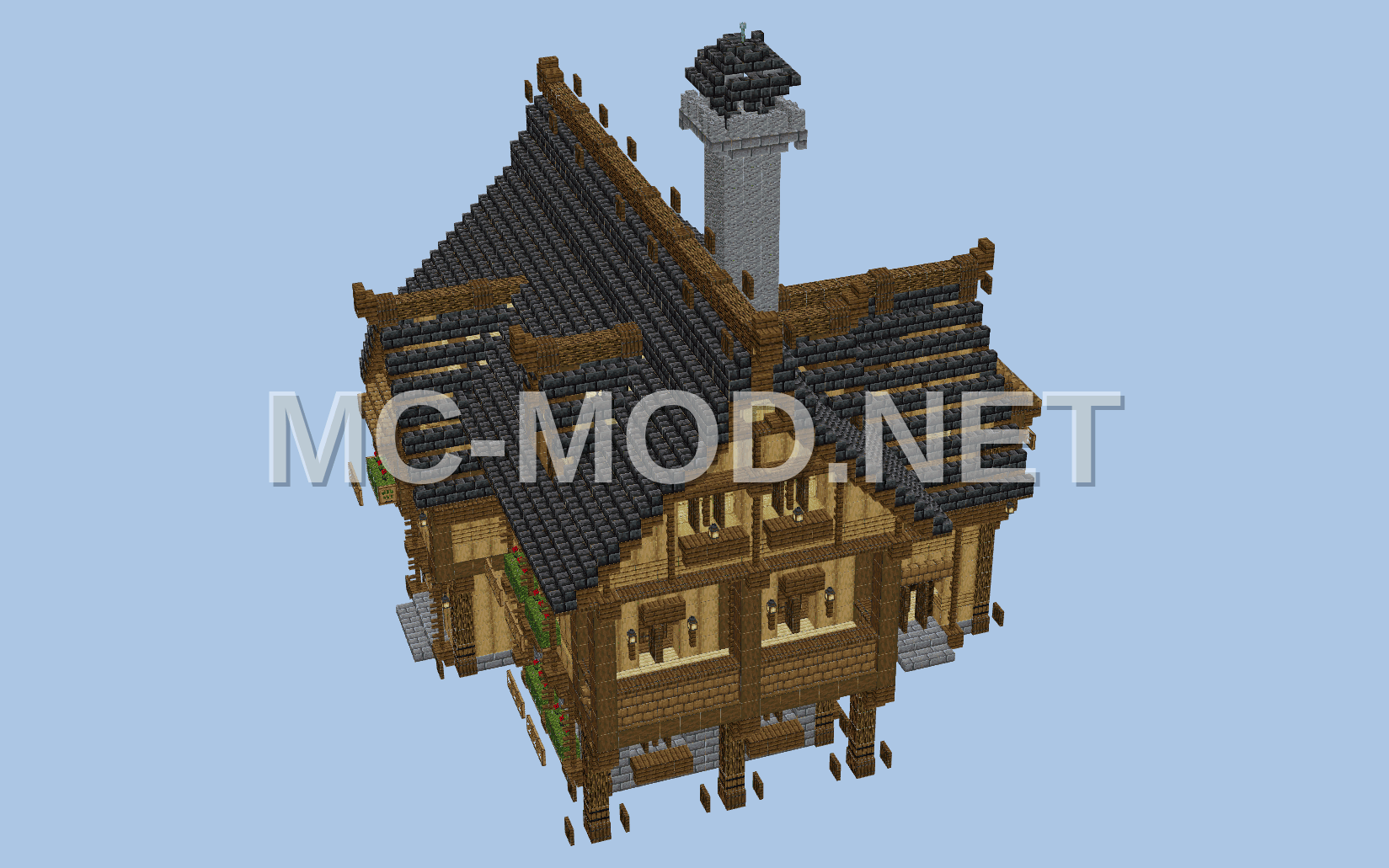 Rustic Medieval Dwelling Minecraft Build