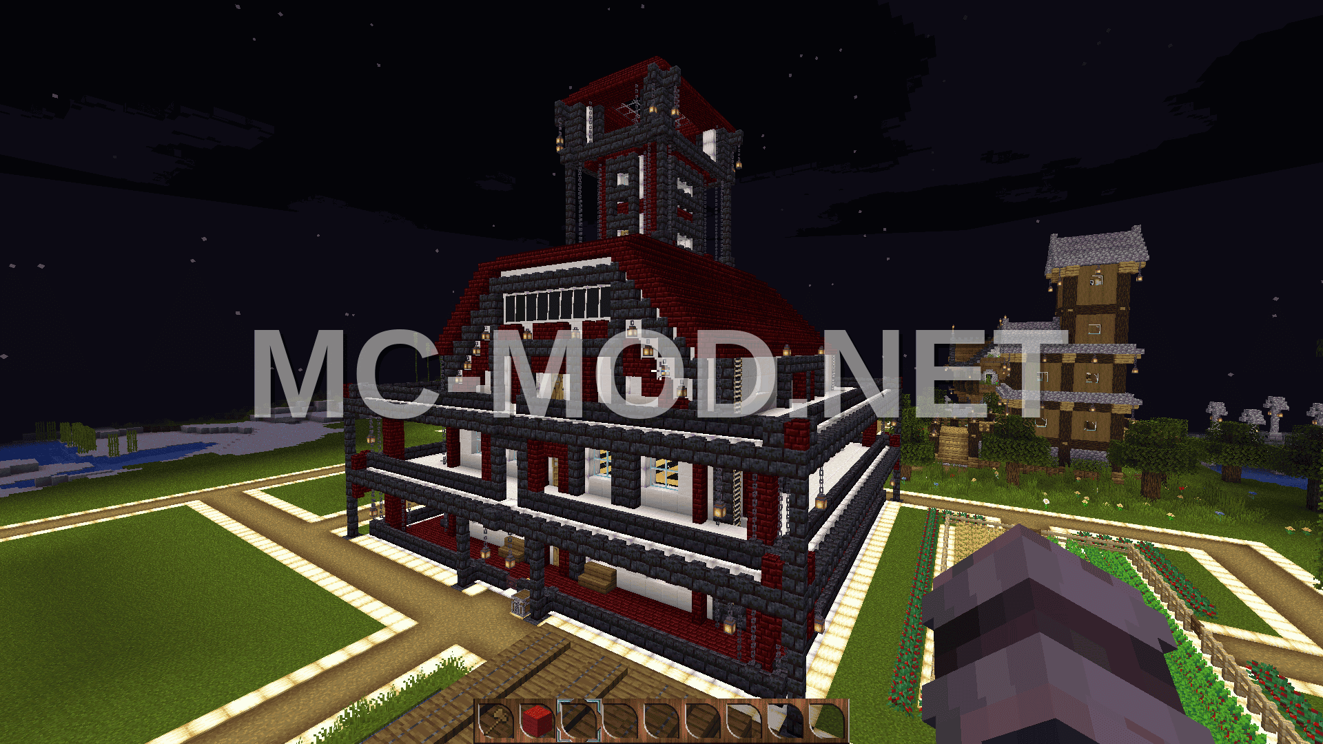 Medieval House With Tower
