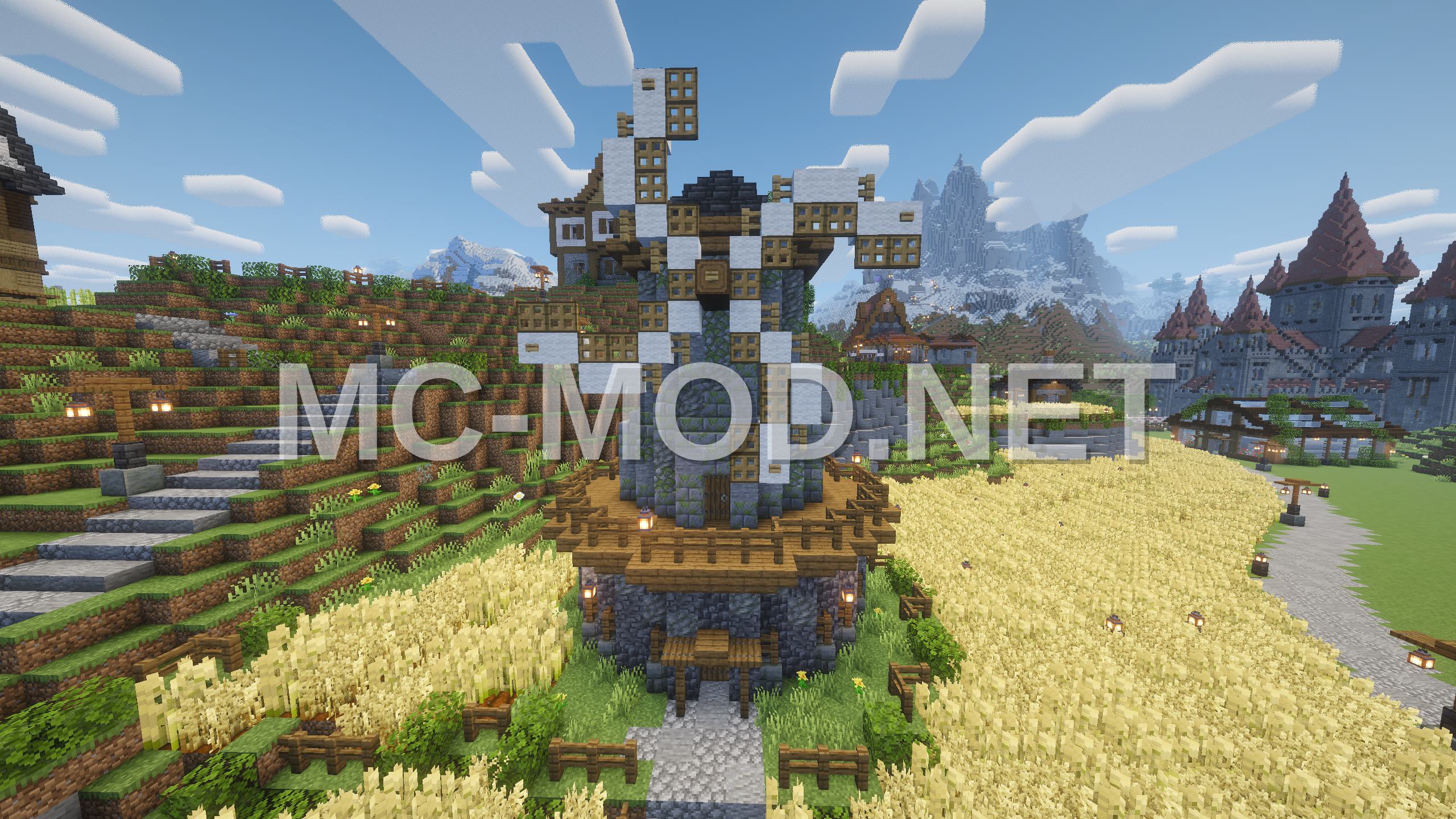 Medieval Windmill Build Schematic