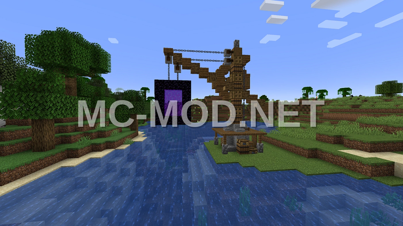 Medieval Nether Portal Structure