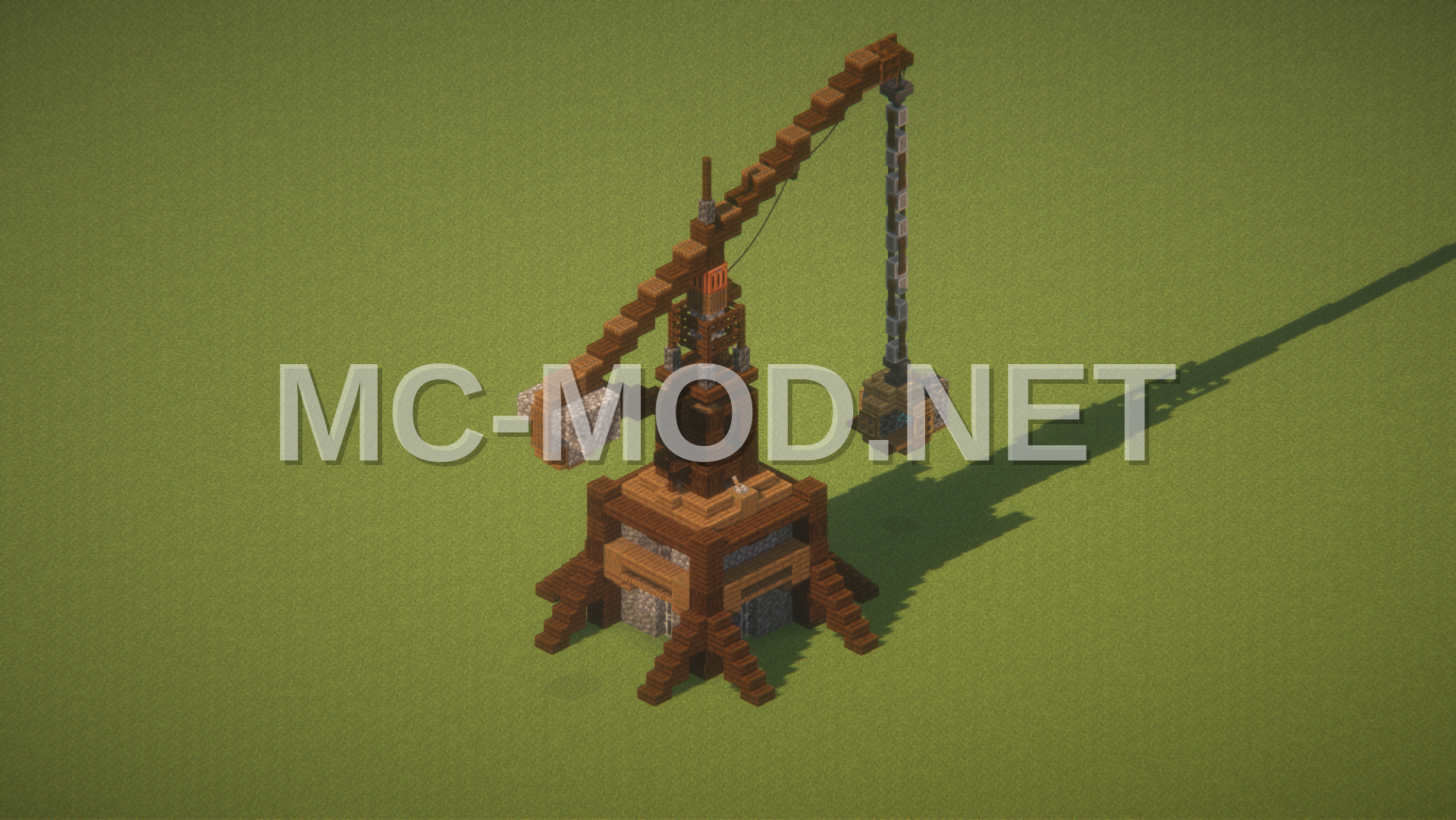 Medieval Rustic Crane
