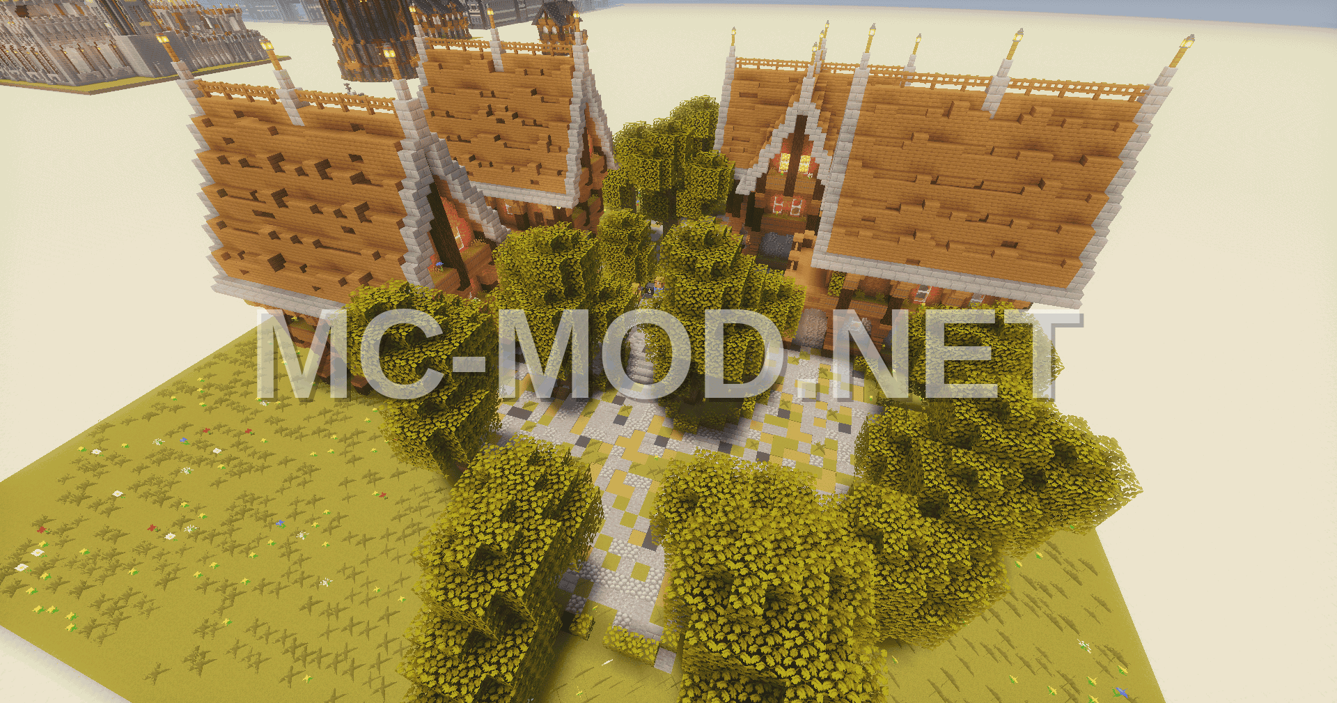 Medieval Spawn Hub Structure