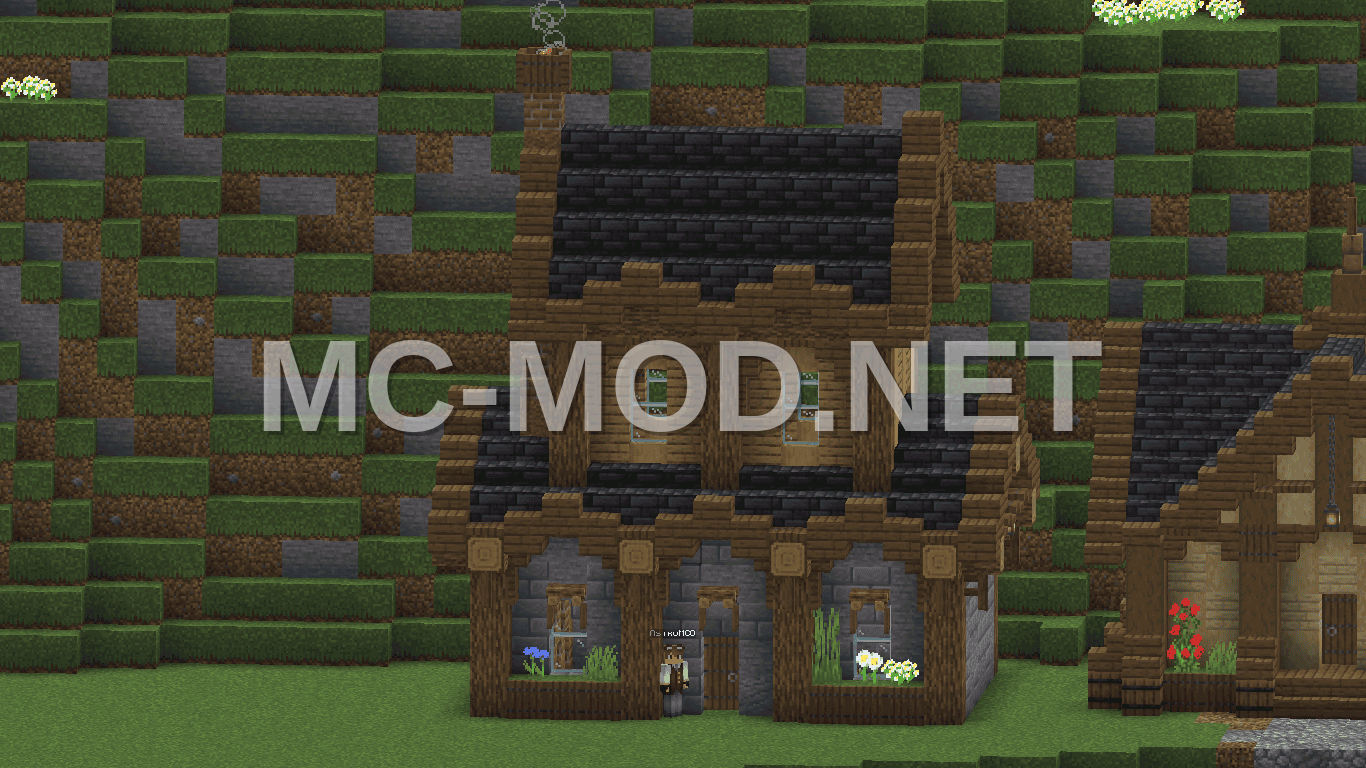 Medieval Two-Story Home Design