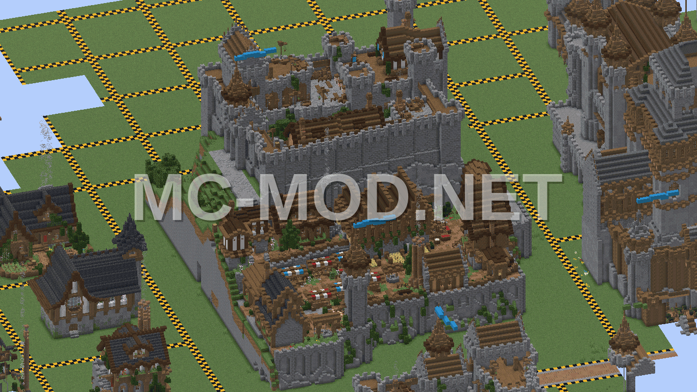 Medieval Village Fortress