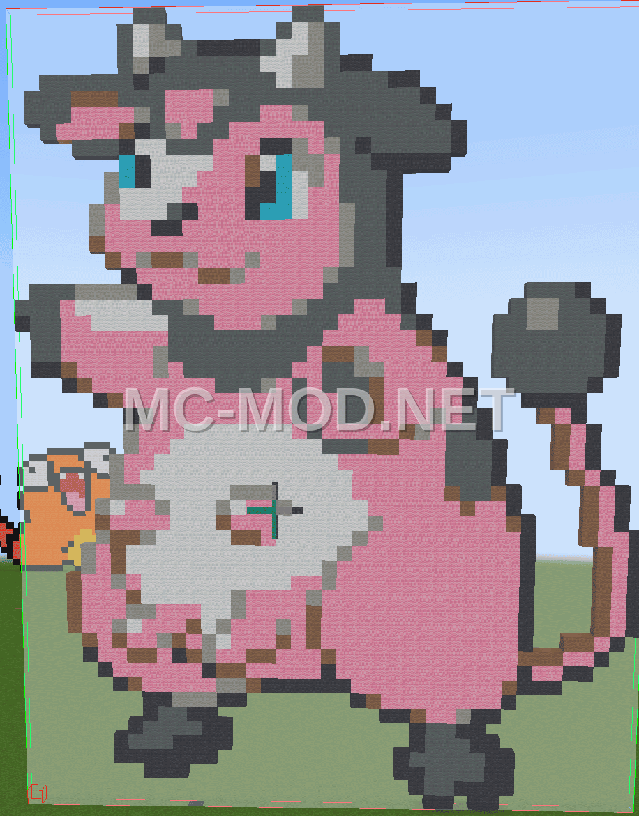 Milktank Pixel Art Build