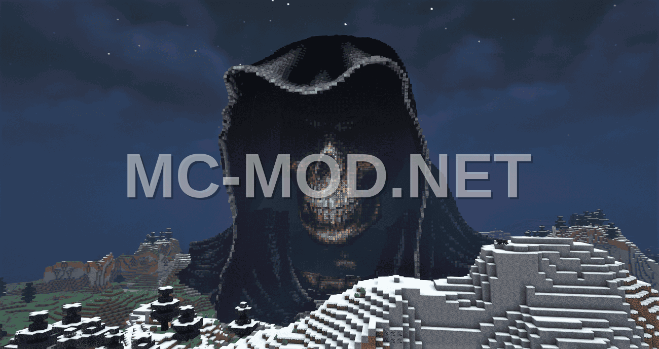 Minecraft Dark Skull Structure