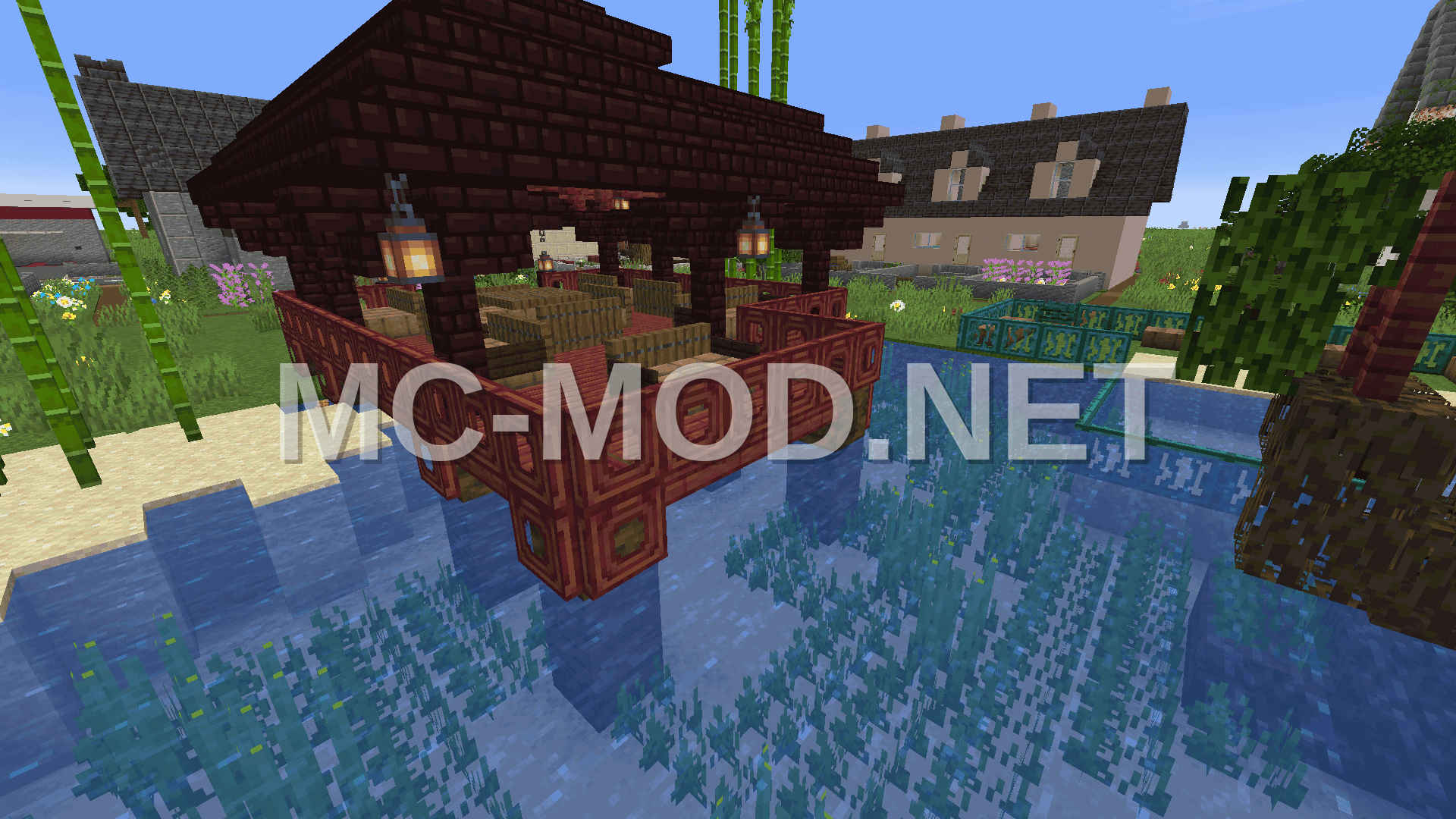 Minecrafty Town Schematic