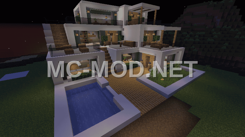 Modern 3-Story House (21×23)