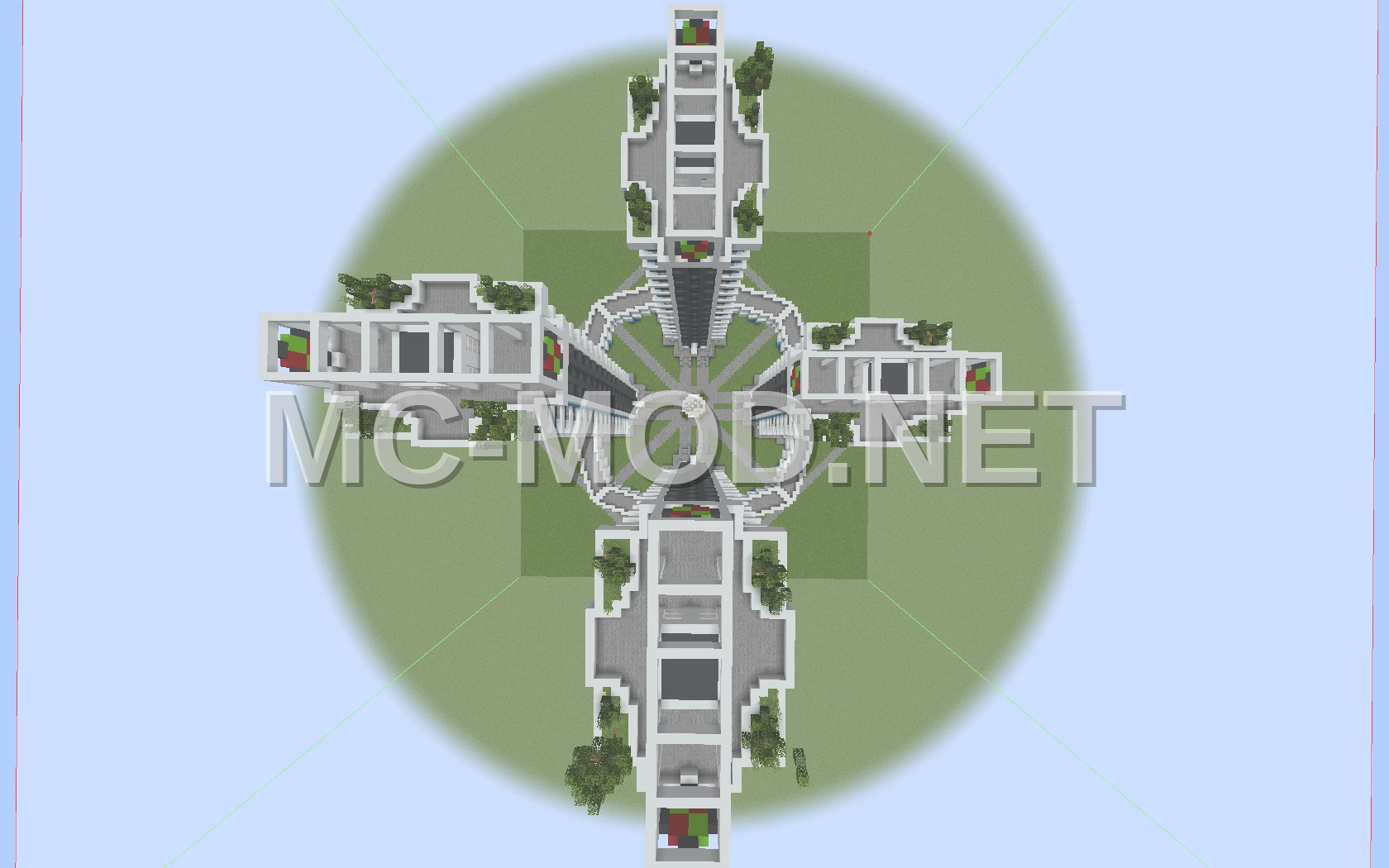 Modern City Skyscrapers