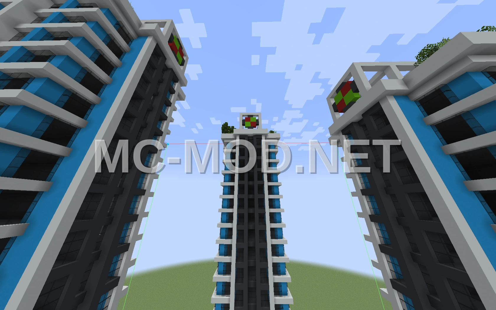 Modern City Skyscrapers