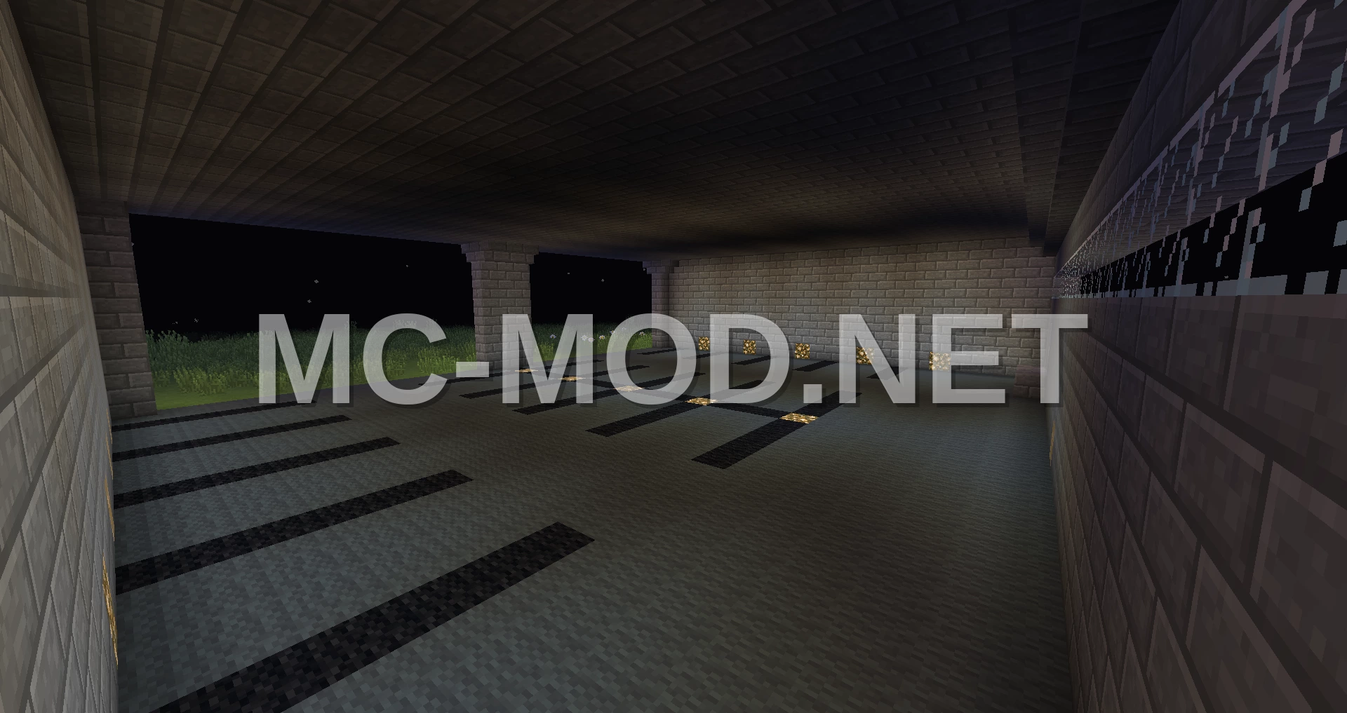 Modern Parking Garage Structure