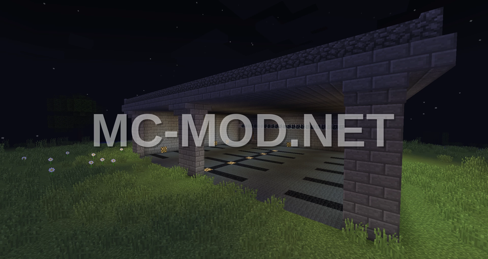 Modern Parking Garage Structure