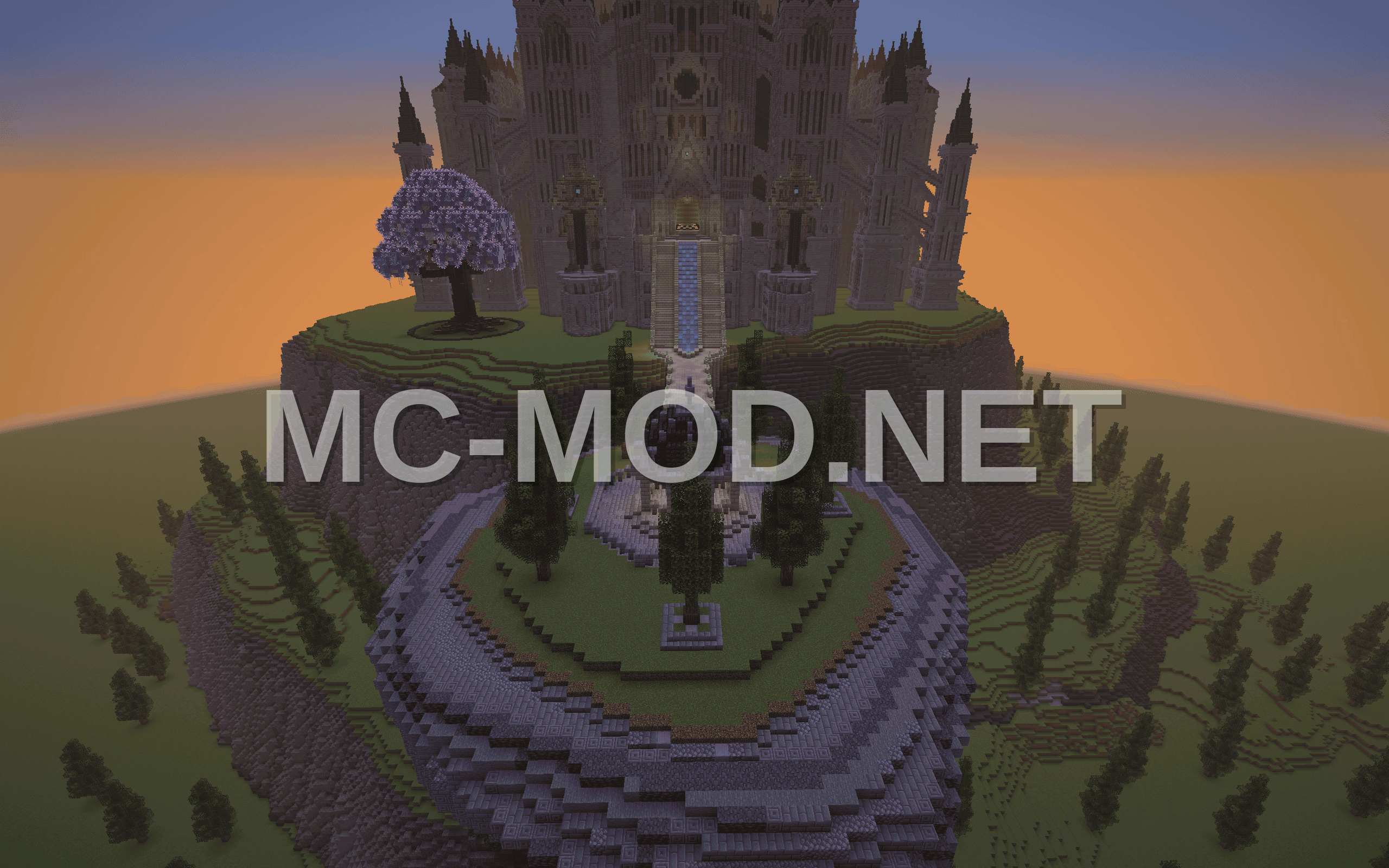 Mountain Fortress and Floating Island Base