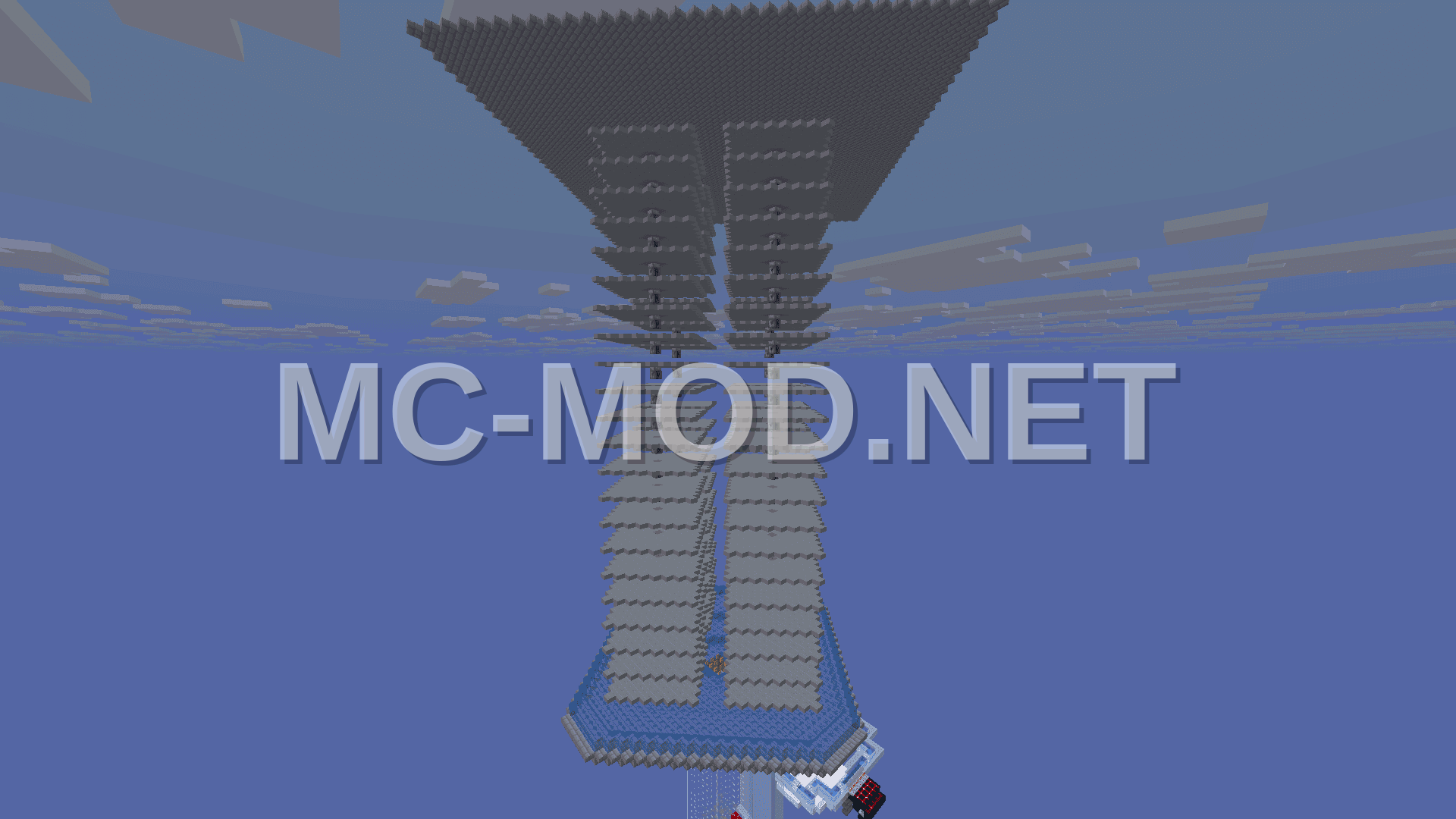 Multi-Level Mob Farm with Storage