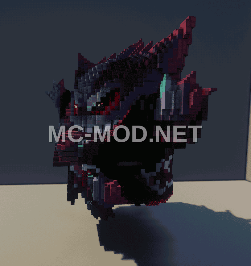 Naruto Style Gengar Statue