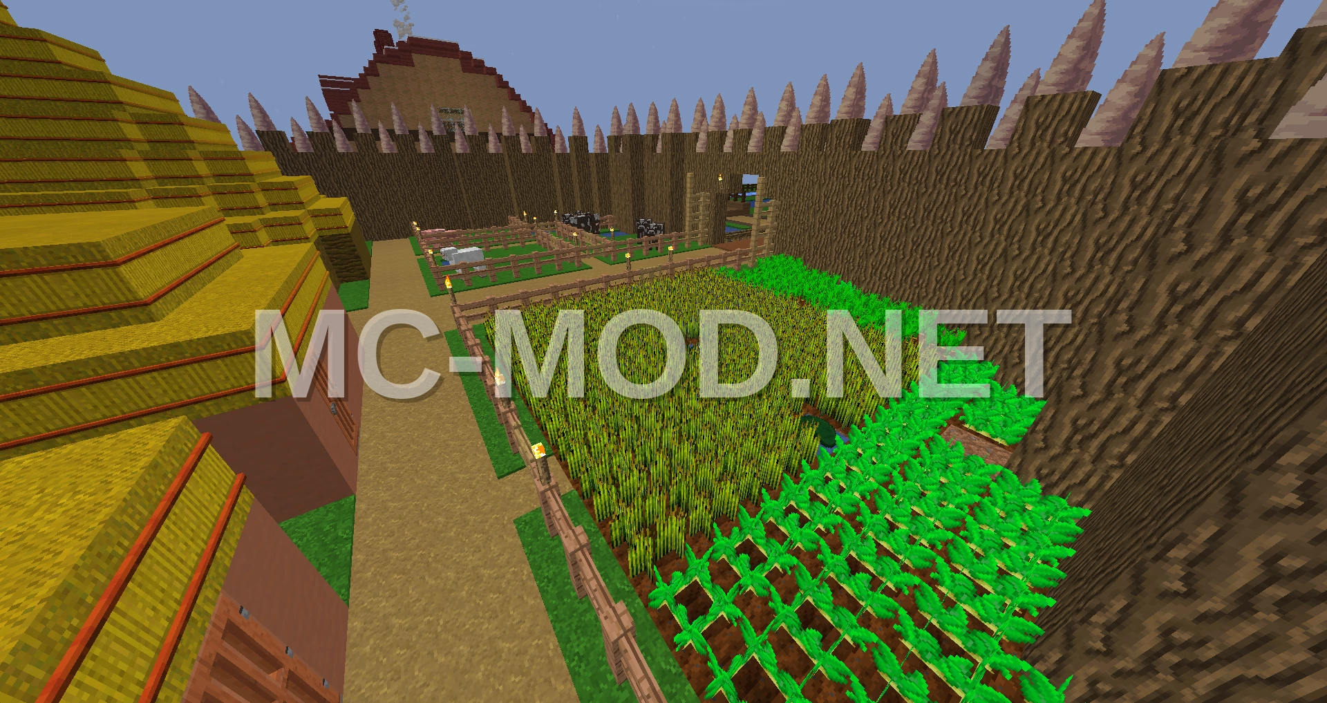 Native American Village with Watchtower - Minecraft Mods & Addons | The ...