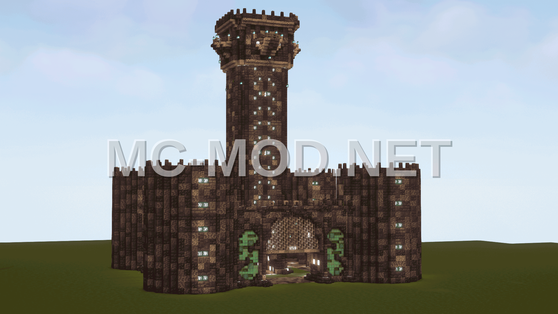 Nether Bastion Themed Castle