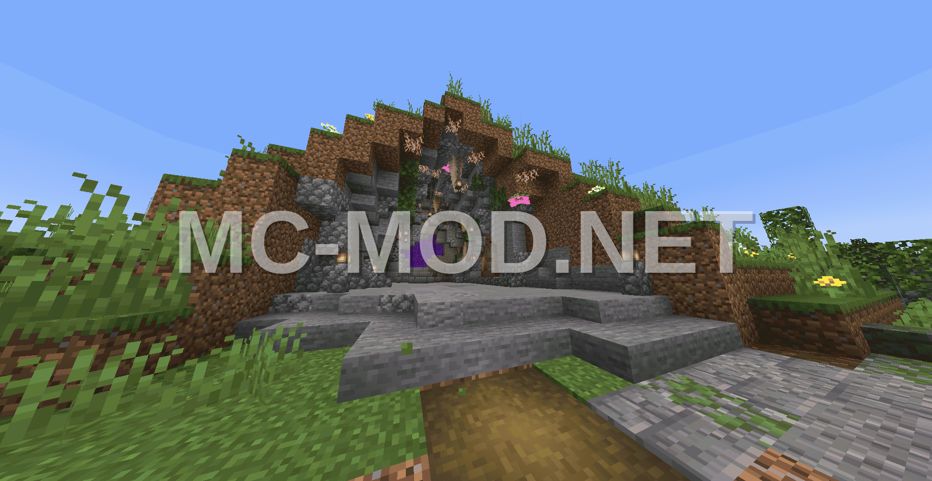 Nether Portal Cave