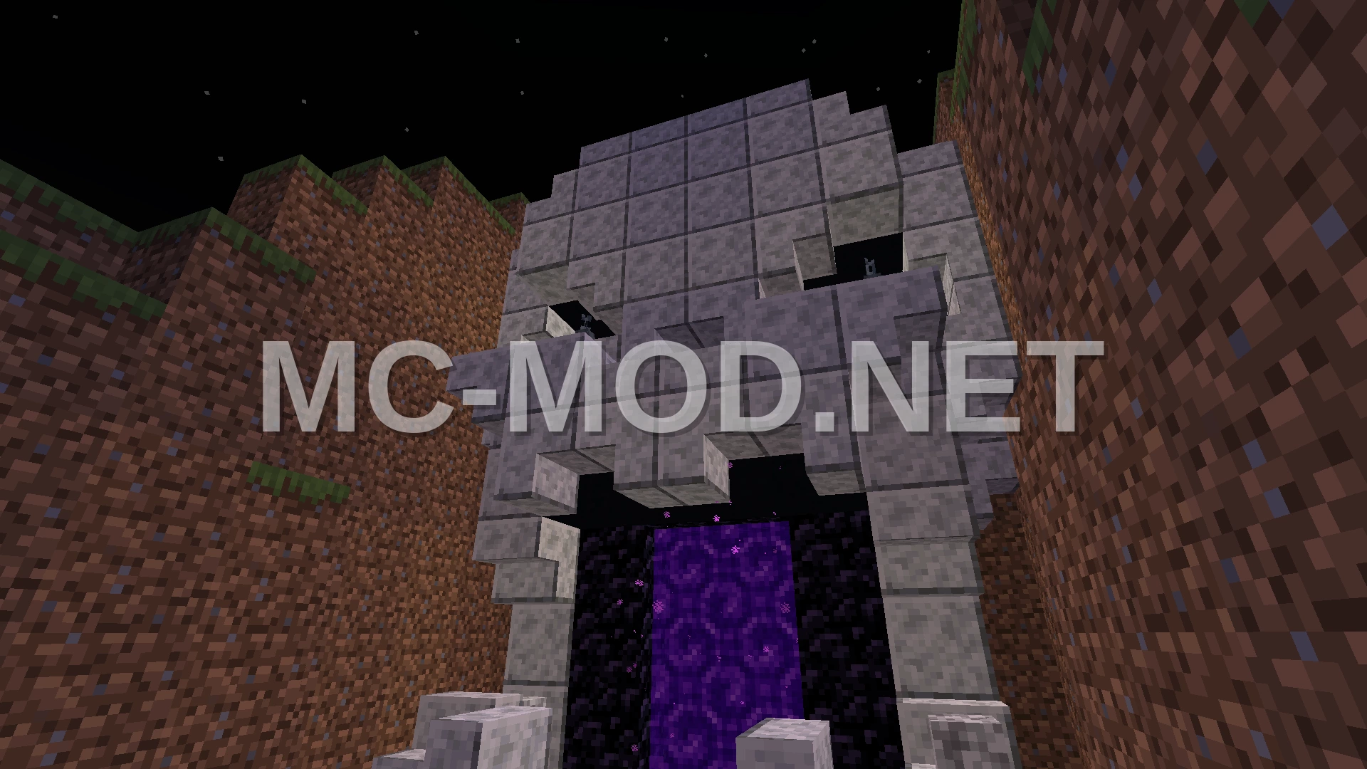 Nether Portal Skull Design