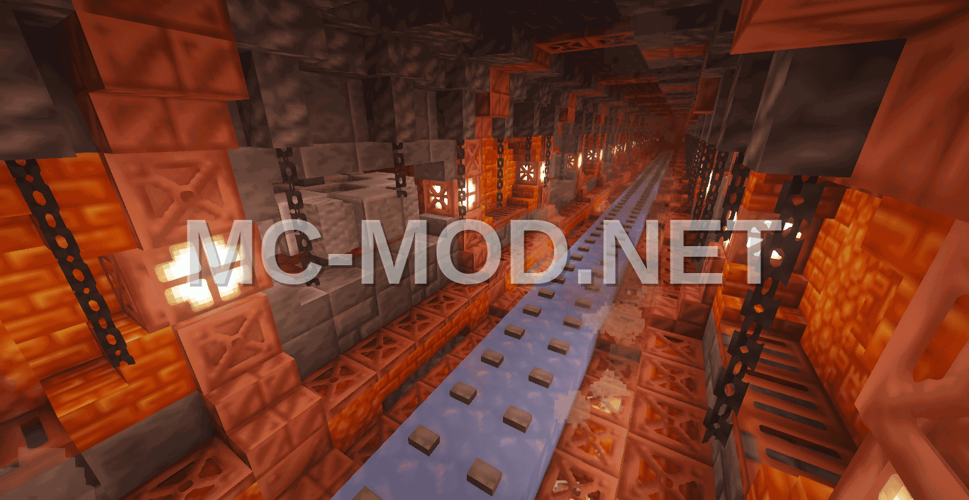 Nether Steampunk Tunnel Connector