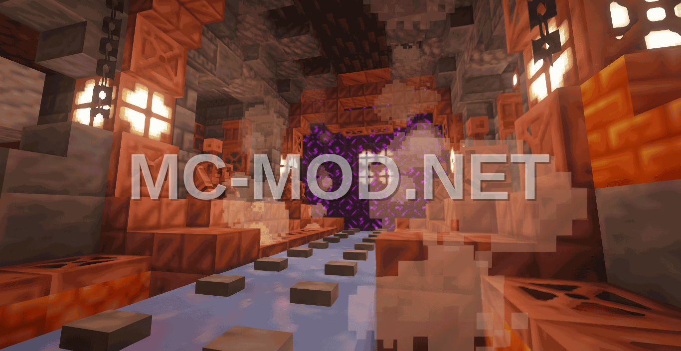 Nether Steampunk Tunnel Connector