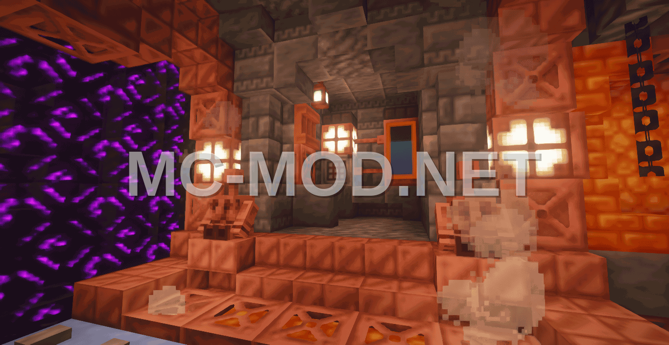 Nether Steampunk Tunnel Connector