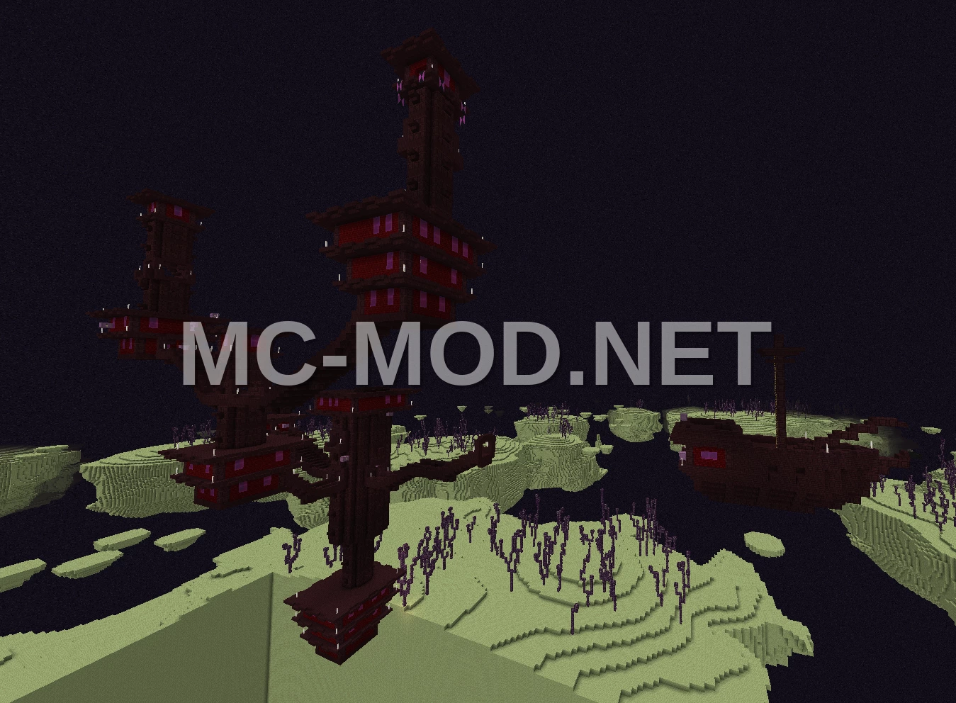 Nether Themed End City Structure