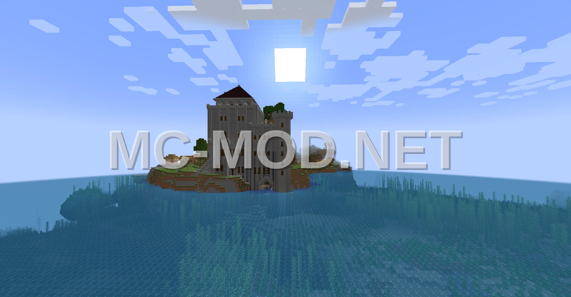 Ocean Island Castle Structure
