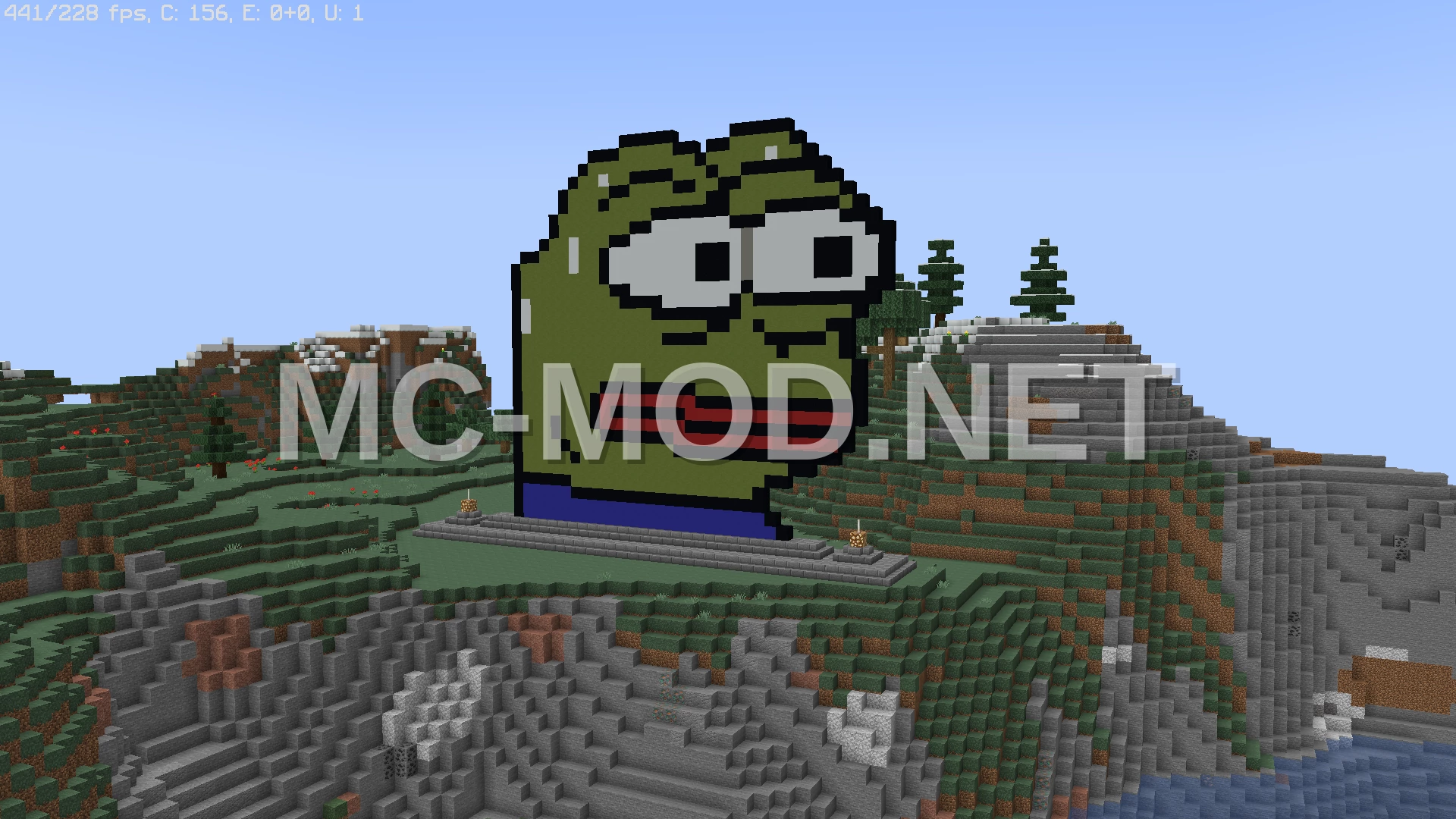 Pepe Frog Pixel Art Design