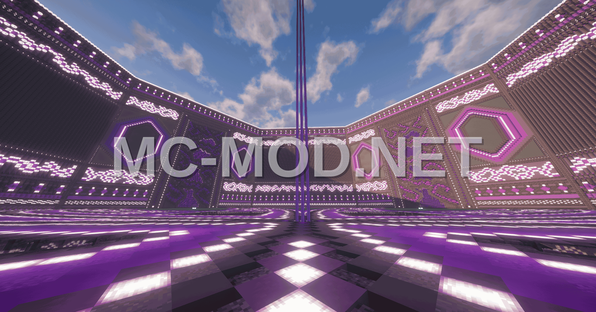 Neon Cyber Octagonal Perimeter
