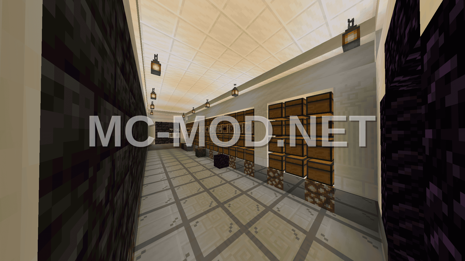 Piglin Gold Farm With Storage
