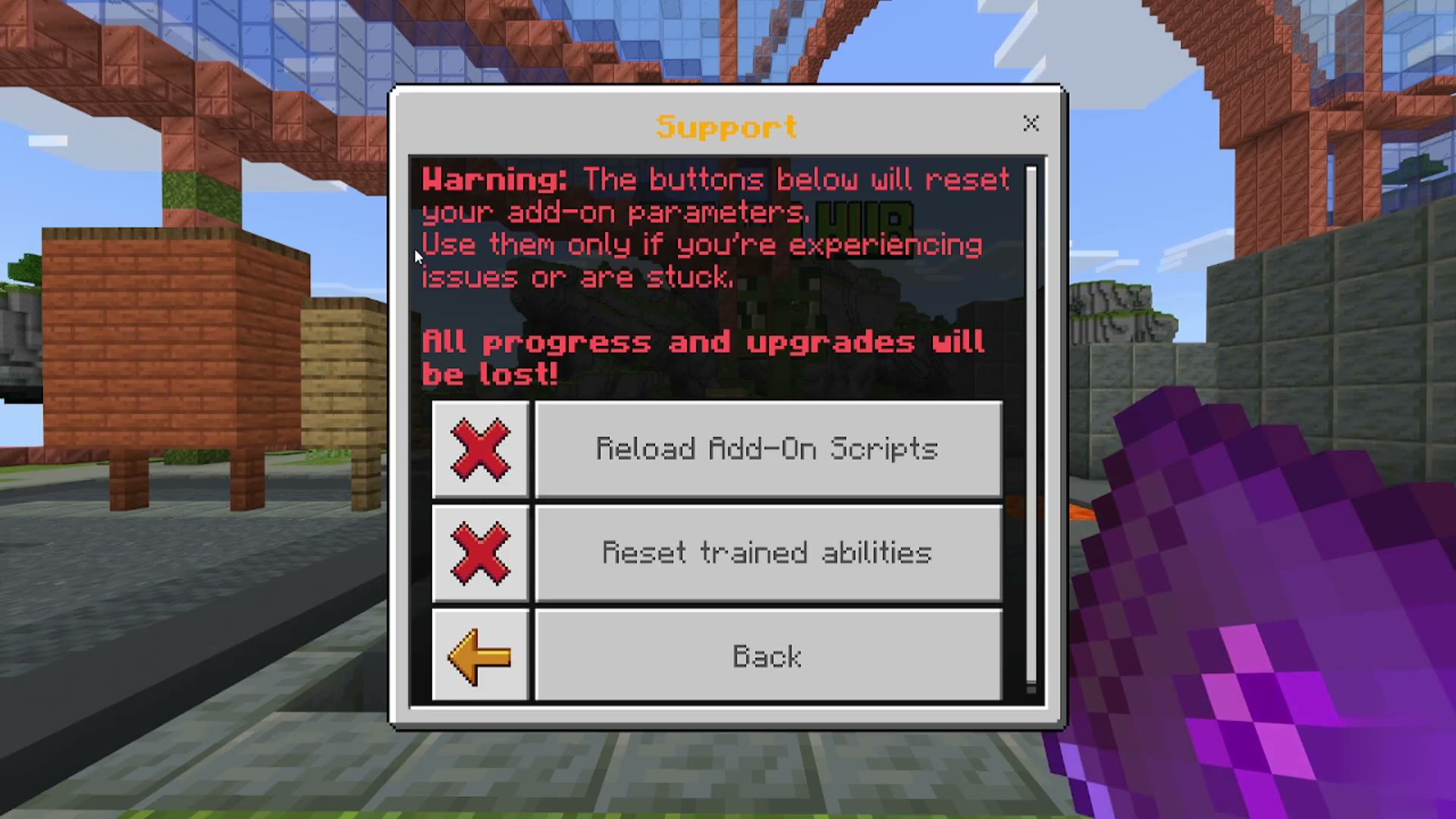 Player Abilities screenshot 1