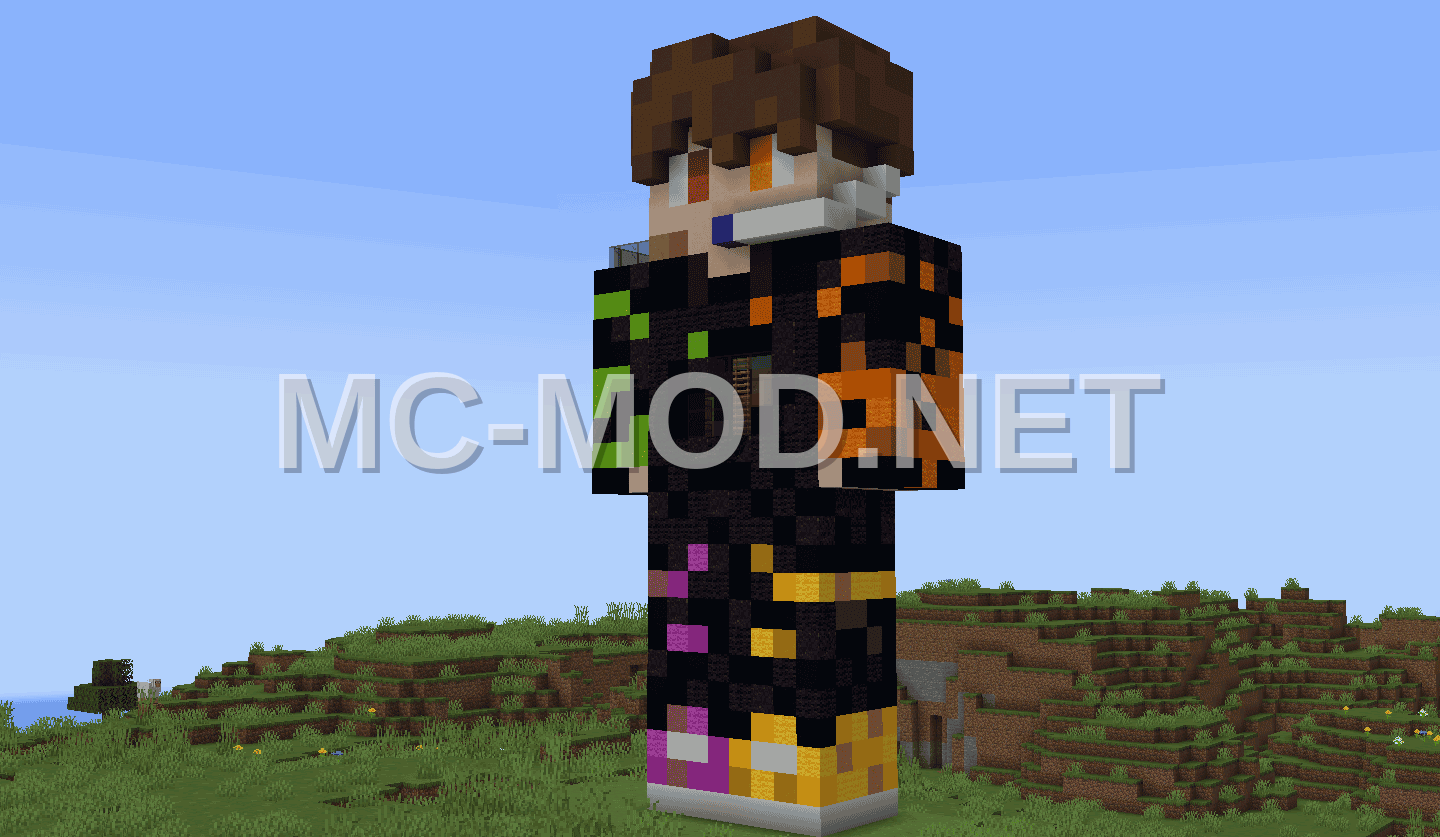 Player Skin Statue House