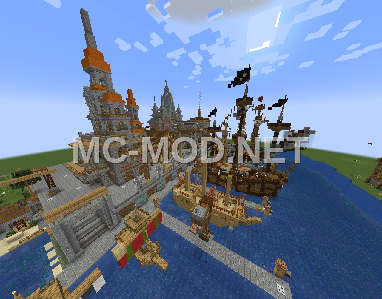 Port Town and Shipyard