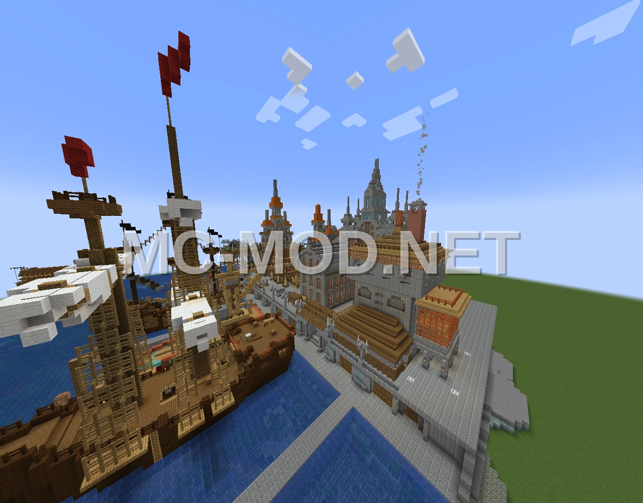 Port Town and Shipyard