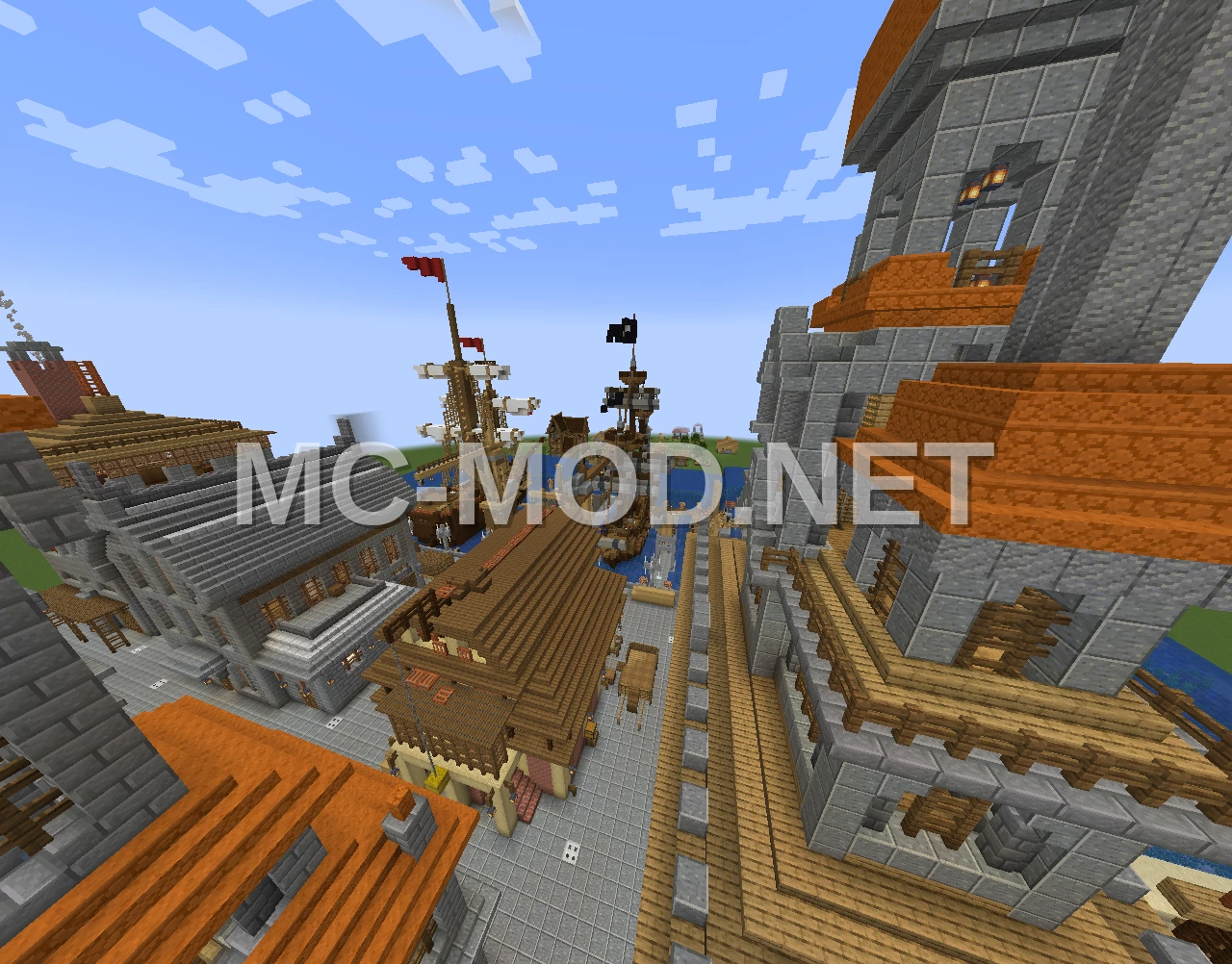 Port Town and Shipyard