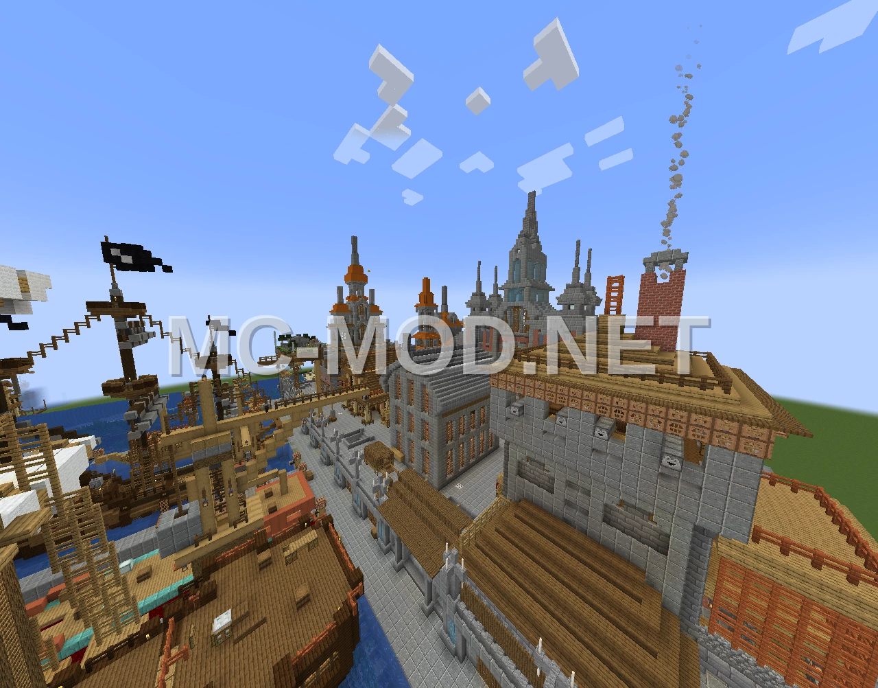 Port Town and Shipyard