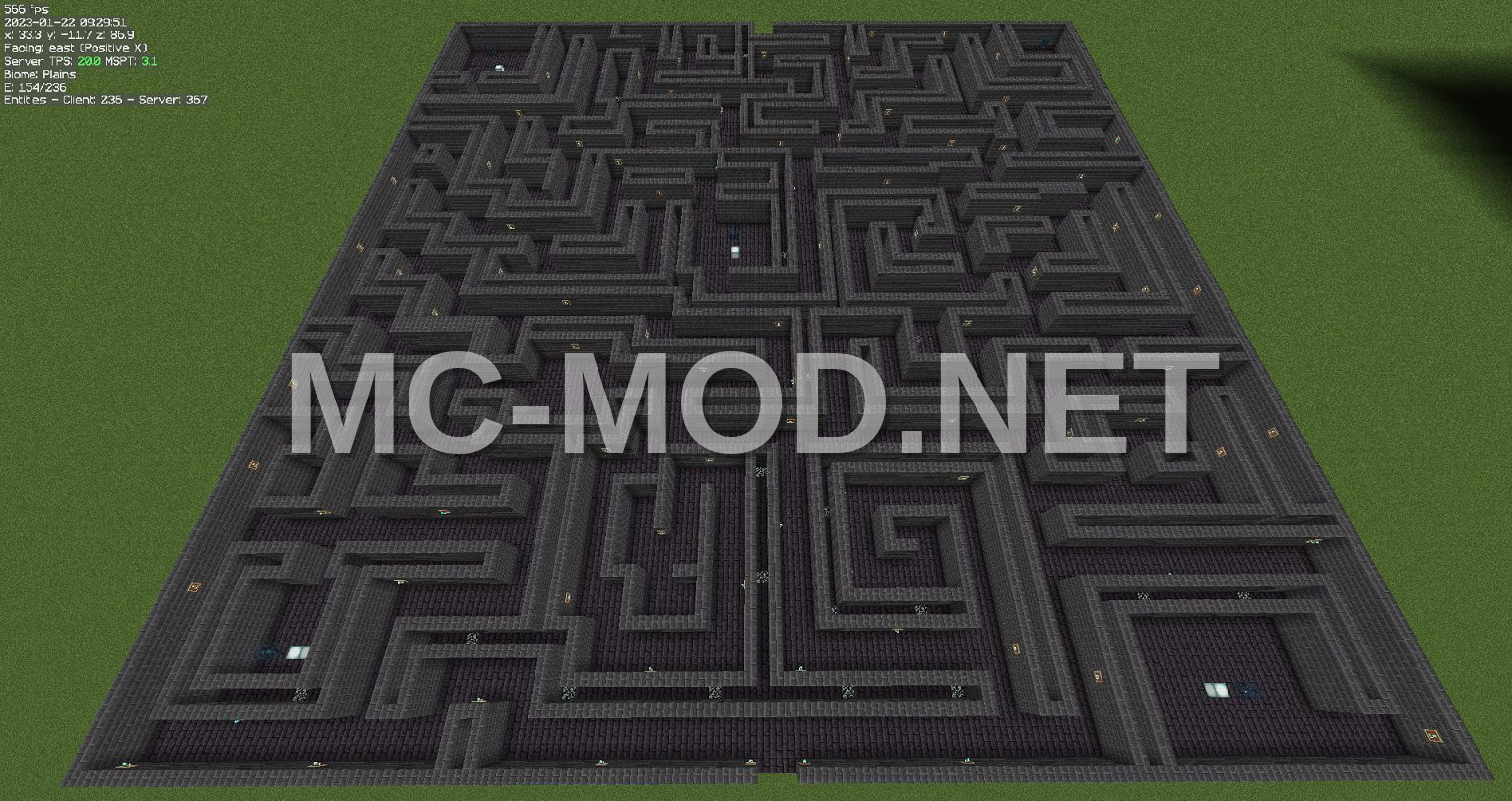 Redstone Dungeon Maze