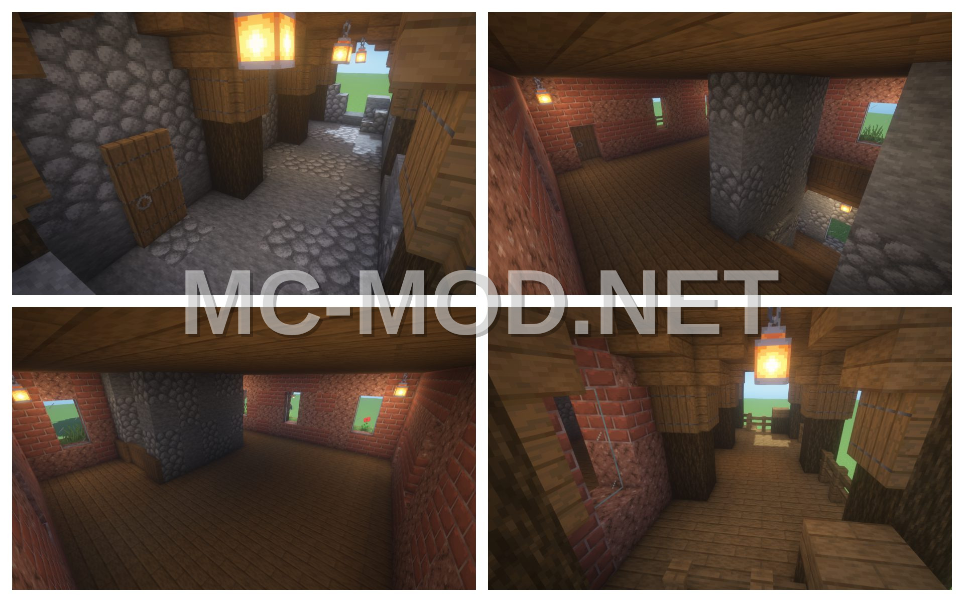 Rustic Granite Brick House
