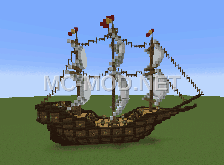 Sailing Ship Nether Portal