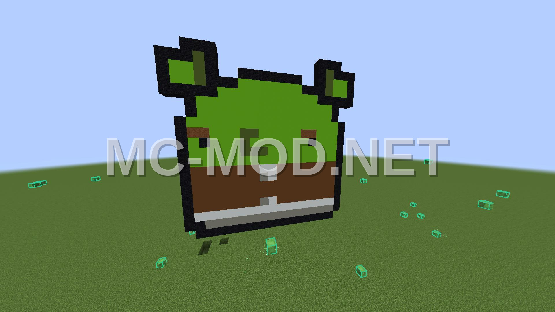 Shrek Pixel Art Build