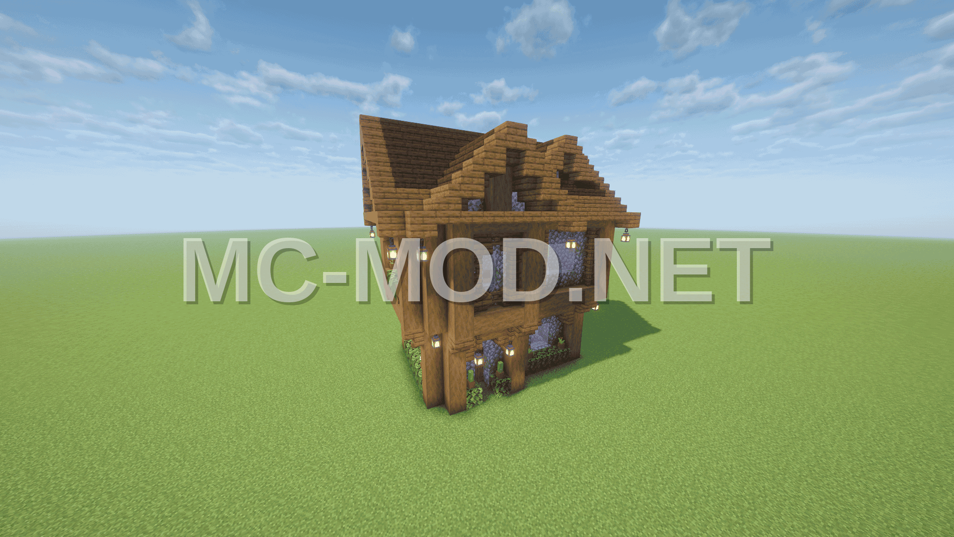 Simple Wooden House No Interior