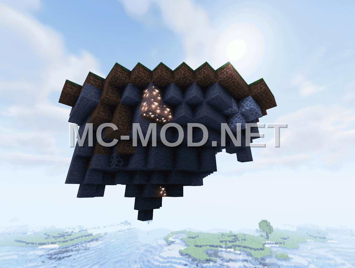 Small Floating Island Base