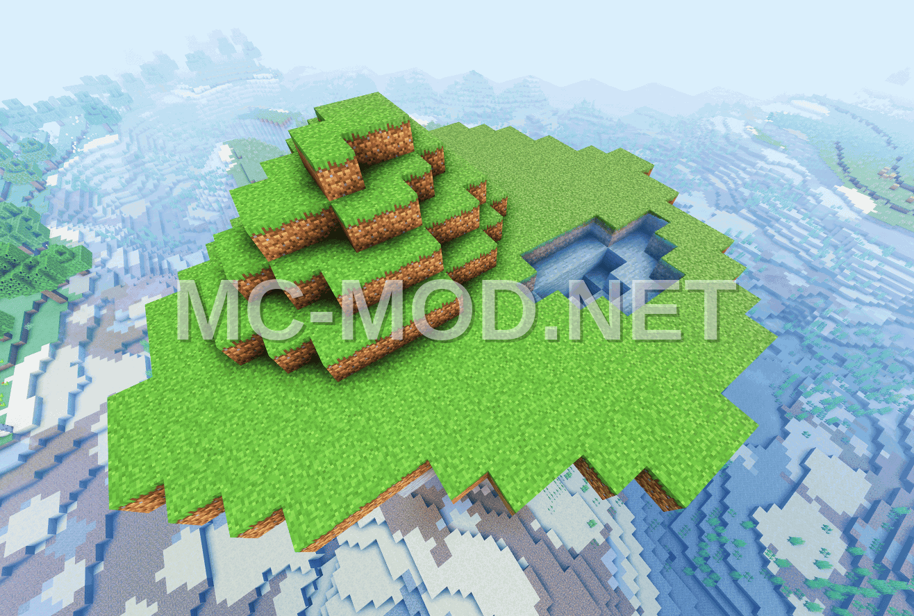 Small Floating Island Base